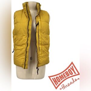 Stone Island Mustard Quilted Vest